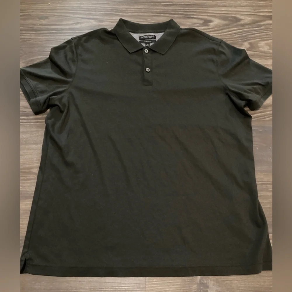 Banana Republic Luxury‎ Touch Standard Fit Men’s XL Black Polo